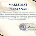 Maklumat Pelayanan SMPN 1 Tongas